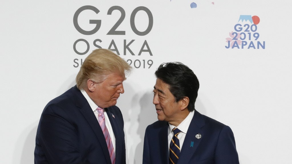 trump abe japan US - Washington Morning trump abe japan US