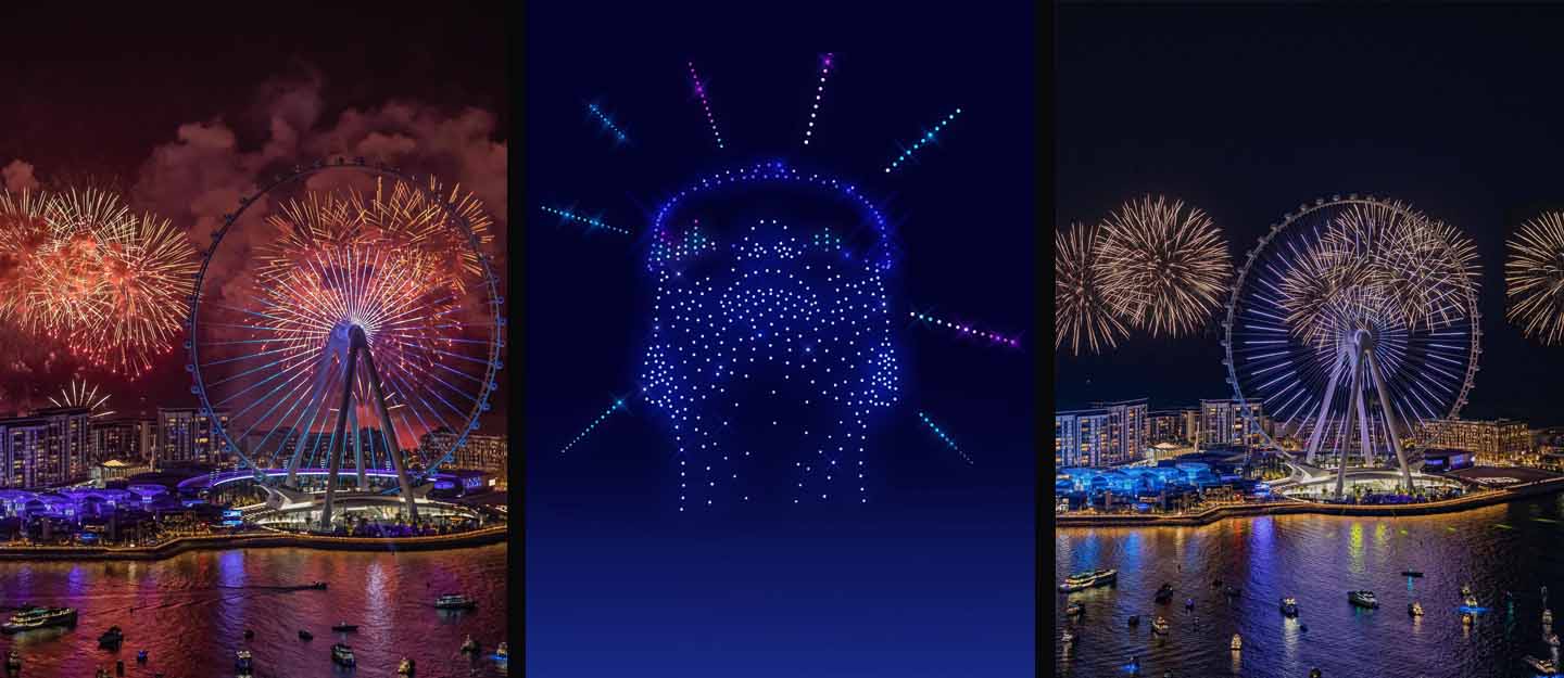 dubai drone show