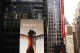 SpaceX Nasdaq-listed advertisement displayed on a Times Square billboard