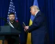 Trump and Zelensky at a joint appearance